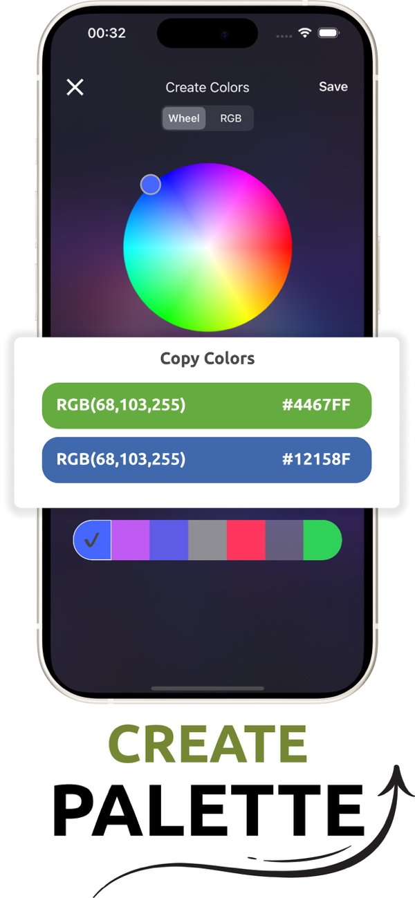 Color Wheel: Palette Generator Screenshot 3