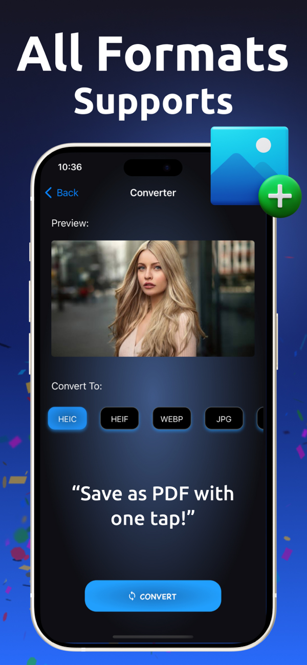 Image Converter: JPEG to PDF Screenshot 3