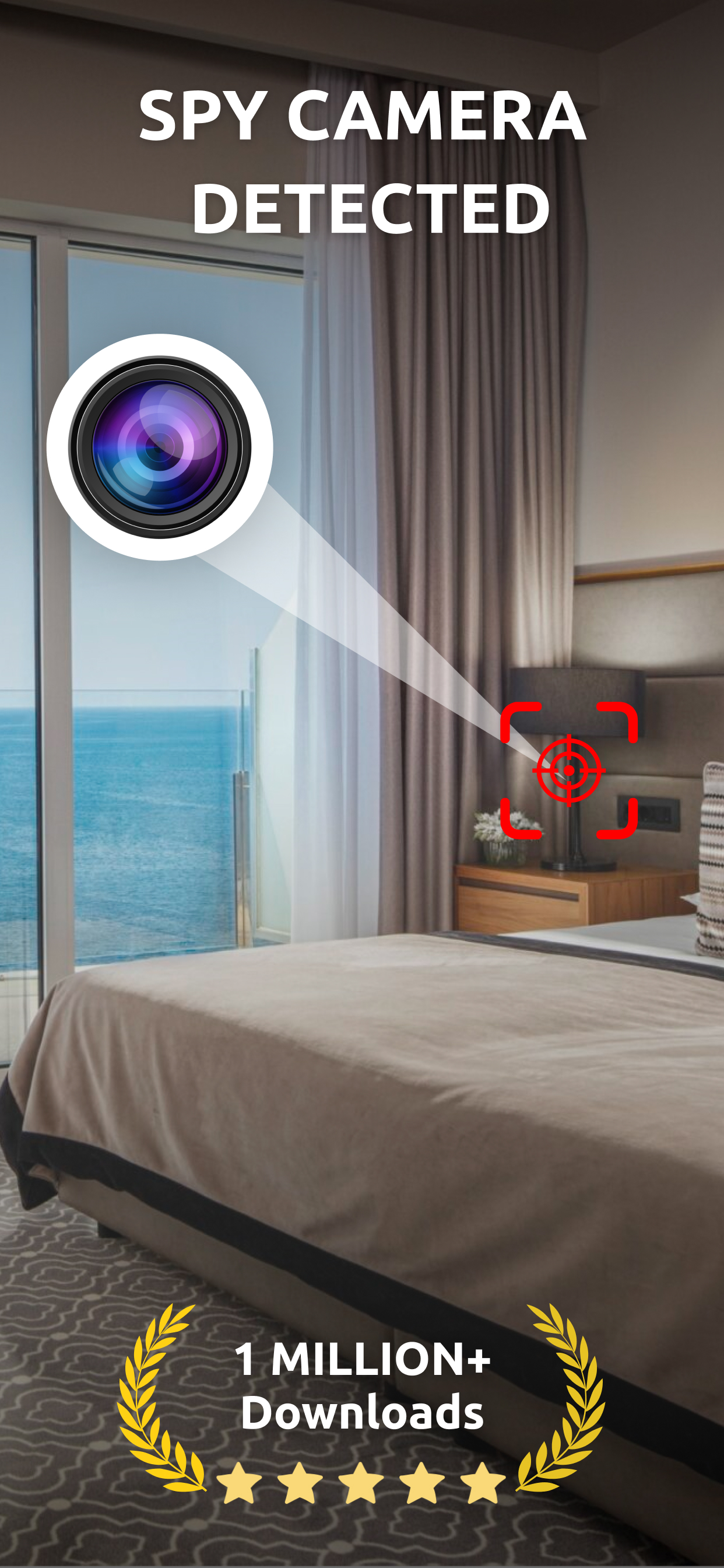 Hidden Camera Detector app interface